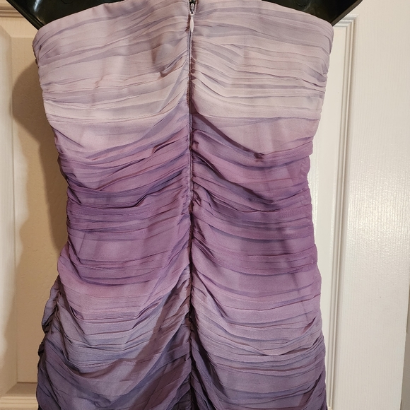 NWT - INC International Concepts - Ombre Petite Strapless Pleated - Size 8P - Picture 5 of 7